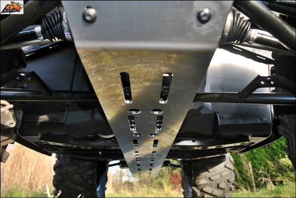 AXP Central skid plate - Aluminium 6mm Can-Am Outlander Max 500L AX1343