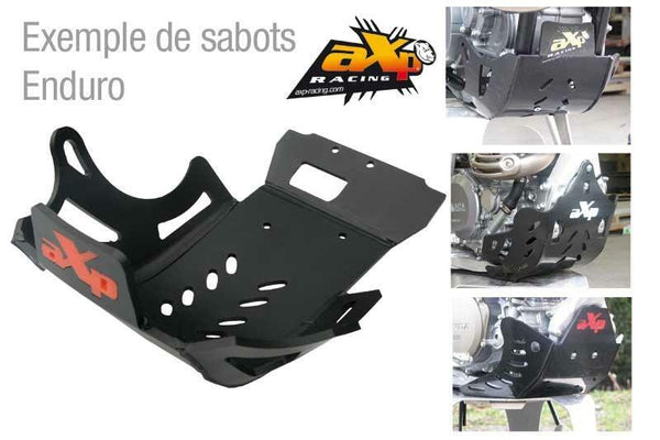 AXP Enduro Skid plate - HDPE 6mm Yamaha WR250R AX1037