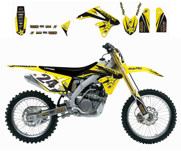 BLACKBIRD Rockstar Energy Graphic Kit Suzuki RM125/250 2318L