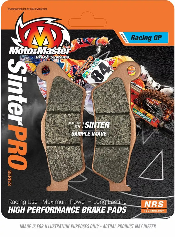 MOTO-MASTER BRAKE PAD RACING GP 093012