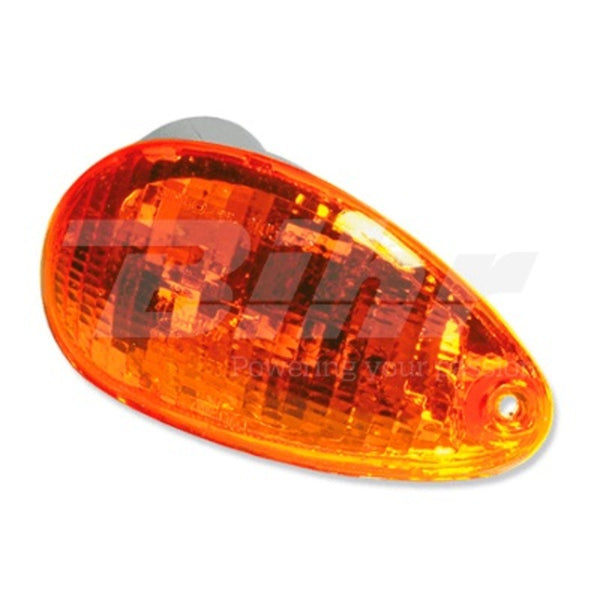 V PARTS Left Indicator OE Type Orange Piaggio Vespa ET2 50 YM-1610-LH