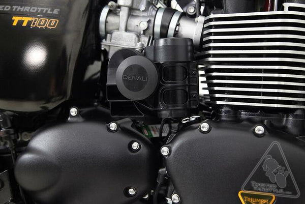 DENALI SoundBomb Hornfäste för Triumph Bonneville/Thruxton – HMT.11.10500