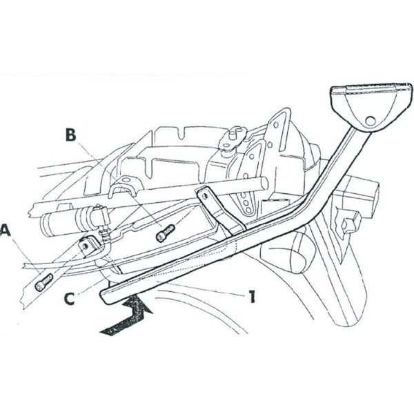 SHAD Top Master Fitting Set - Suzuki S0G78T
