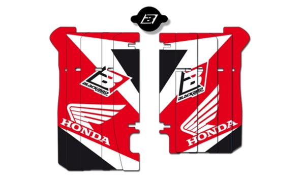 BLACKBIRD Dream Graphic 3 Radiator Louvers Dekalkit – Röd – Honda CRF450R – A104E