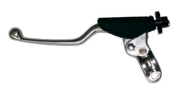 BIHR Long Clutch Lever + Perch Polished/Black UniversalL10-003 LONG