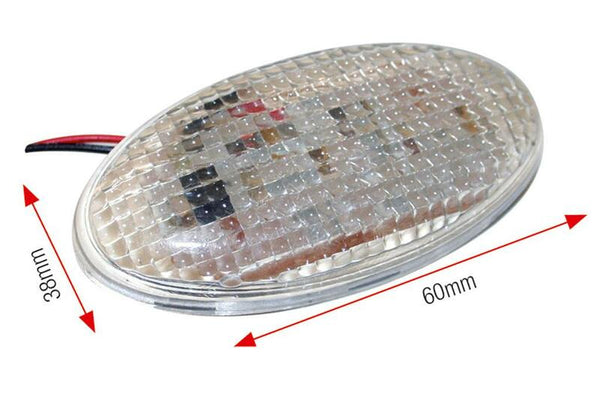 BIHR Œil LED Blinkers – Storlek Large | Universal YM-1813LED (Par)