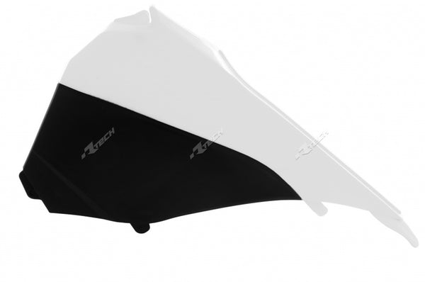 RACETECH Left Air Box Cover Six Days Replica white/black KTM SX/SX-F R-FIKTMBNSX13
