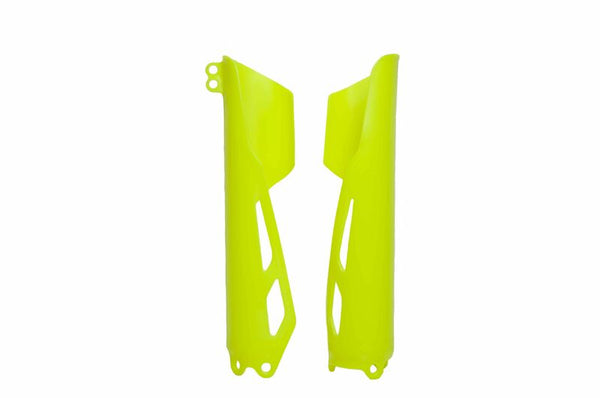 RACETECH Fork Guards - Neon Yellow R-PSCRFGF0019