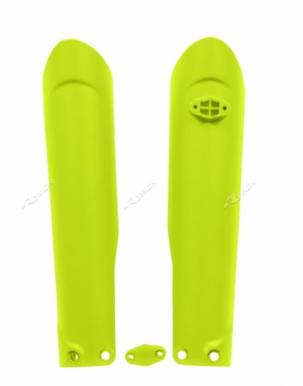 RACETECH Fork Guards - Neon Yellow R-PSKTMGF0015