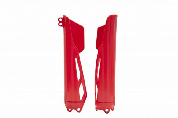 RACETECH Fork Guards - Red R-PSCRFRS0019