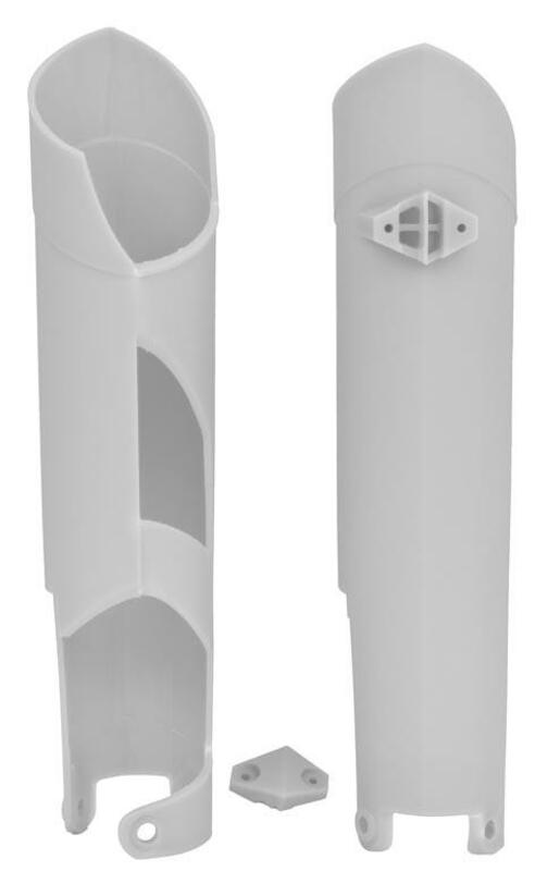 RACETECH Fork Guards - White R-PSKTMBN0008