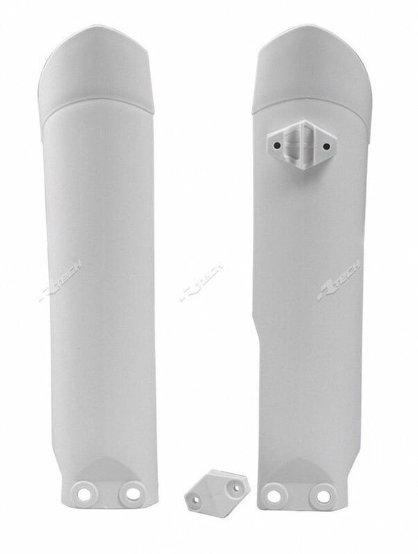 RACETECH Fork Guards - White R-PSKTMBN0985