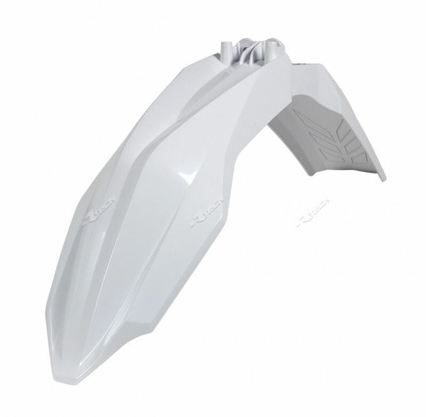 RACETECH Front Fender White Husqvarna R-PAHSQBN9915
