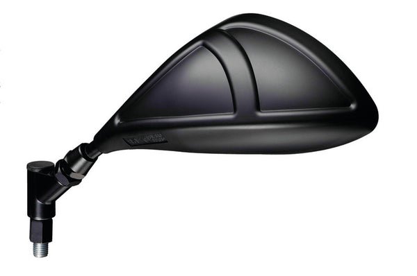 BIHR Light Mirror Universal M10/125 - Black (pair)AA2990095B