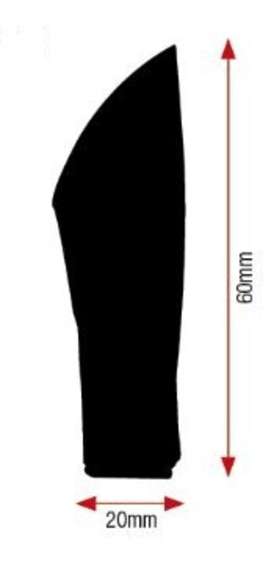 V PARTS Spike LED Blinkers Svart – Universal (6PE99T091B)