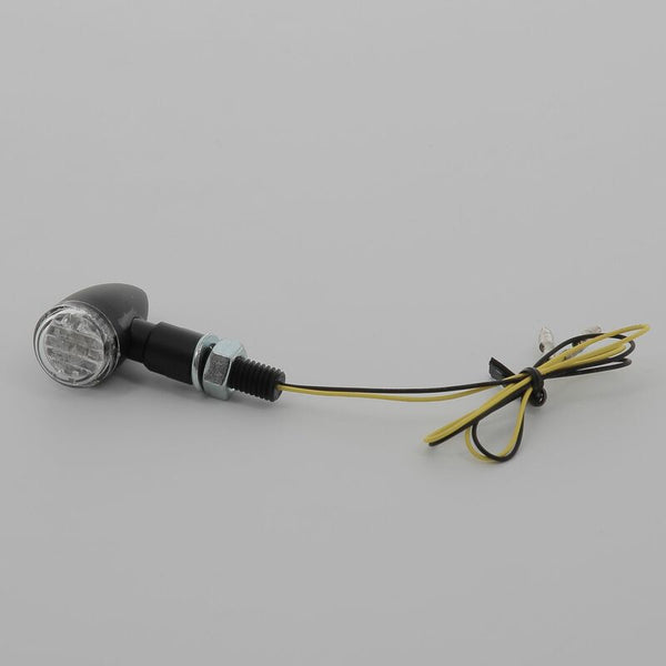 V PARTS LED Blinkerset 12V/1W – Svart | Universal | 6PL99T091B (Par)