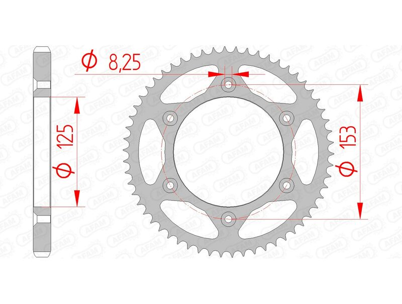 AFAM Steel Standard hátsó lengő 10228 - 428