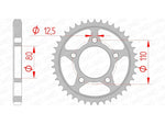 Sprock traseiro padrão de aço Afam 10605 - 530