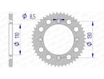 AFAM Aluminium Ultra-Light Bakdrev 11104 - 420