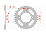 AFAM Steel Standard Bakdrev 12101 - 420