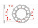 AFAM Steel Standard Rear Sprocket 12323 - 520