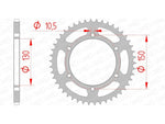 AFAM Steel Standard Rear Sprocket 12604 - 520