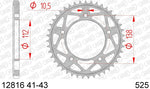 AFAM Steel Standard Rear Sprocket 12816 - 525