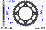 AFAM Aluminium Ultra-Light Hard Anodized Rear Sprocket 13116 - 420