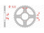 AFAM Steel Standard Rear Sprocket 14310 - 520