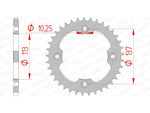 AFAM Steel Standard Bakdrev 14412 - 520