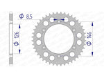 AFAM Aluminium Bakdrev 15203 - 520