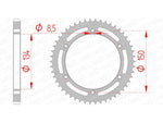 AFAM Steel Standard Rear Sprocket 16203 - 428