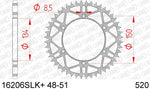 AFAM Steel Self-Cleaning Rear Sprocket 16206 - 520