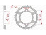 AFAM Steel Standard Rear Sprocket 16603 - 530