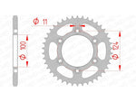 AFAM Steel Standard Rear Sprocket 50602 - 520