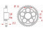 AFAM Steel Standard Rear Sprocket 50800 - 525