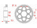 AFAM Steel Standard Rear Sprock 50900 - 530