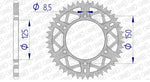 AFAM Aluminium Ultra-Light Self-Cleaning Rear Sprocket 72304 - 520