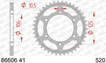 AFAM Steel Standard Rear Sprocket 86606 - 520