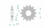 AFAM Steel Standard Front Sprocket 20602 - 530