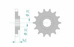 AFAM Steel Standard Front Sprocket 22601 - 630