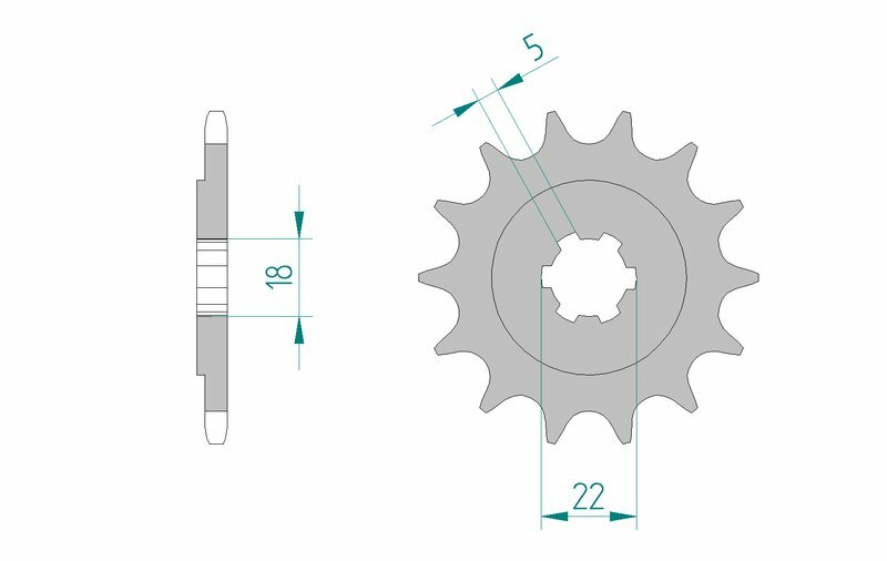 AFAM Steel Standard Framdrev 24201 - 520