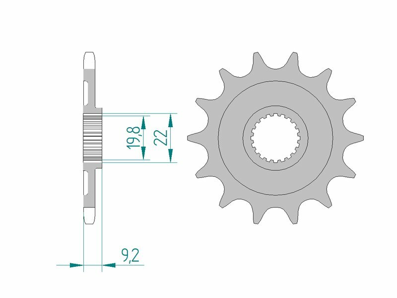 AFAM Steel Self-Cleaning Framdrev 24305 - 520