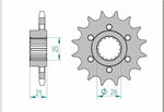 AFAM Steel Standard Framdrev 37600 - 525