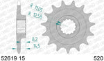 AFAM Steel Standard Front Sprocket 52619 - 520