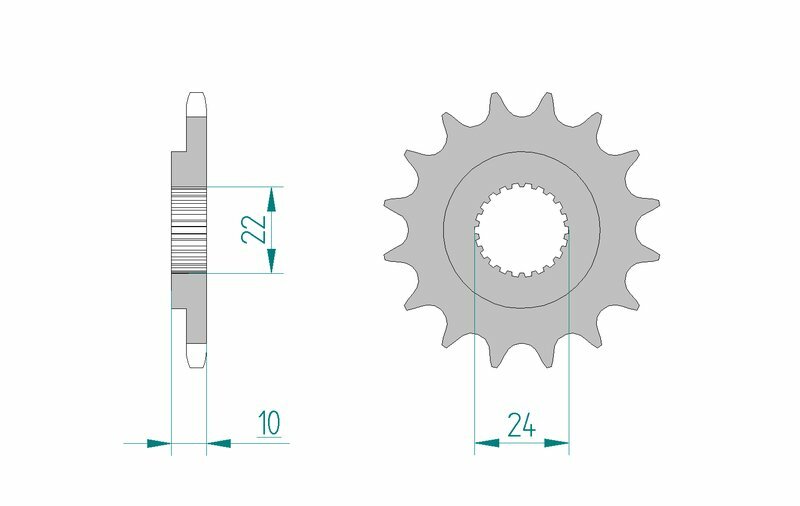 AFAM Steel Standard Framdrev 61301 - 520