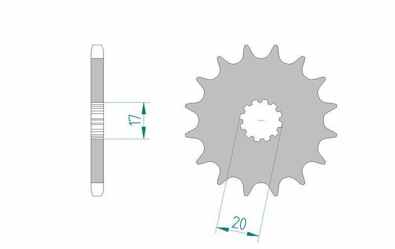 AFAM Steel Standard Framdrev 94118 - 428