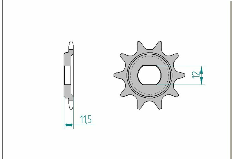 AFAM Steel Standard Framdrev 94123 - 420