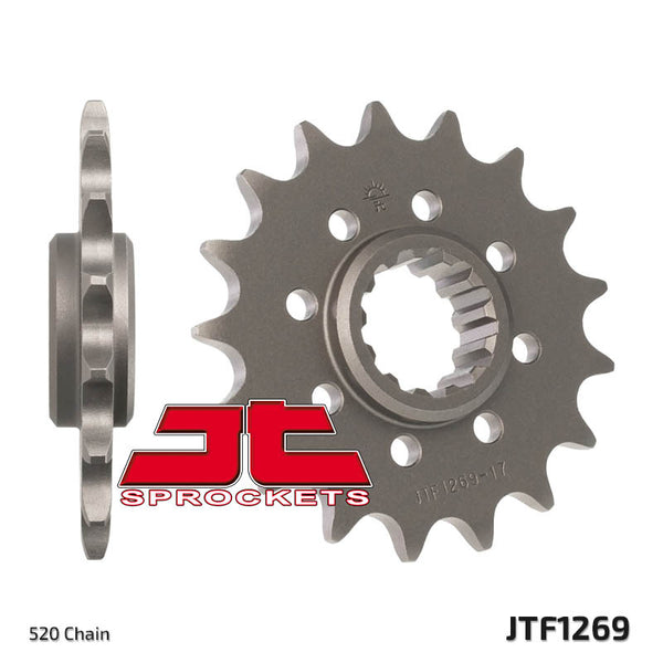 JT Sprock's Steel Standard Front Sprocket 1269 - 520 JTF1269.15