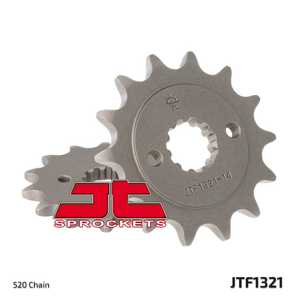 JT SPROCKETS Steel Standard Front Sprocket 1321 - 520 JTF1321.14